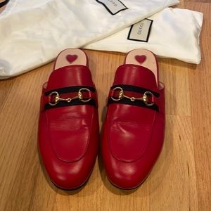 Gucci princetown leather loader -slipper